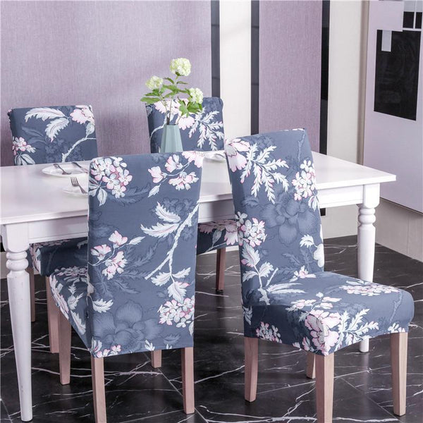 Elastic Chair Covers Stretch Chair Slipcovers Super Fit Spandex ...