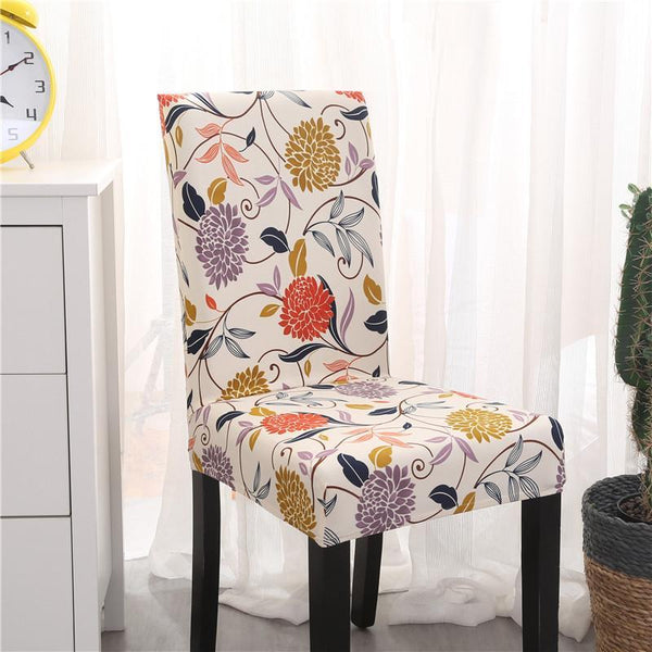 Elastic Chair Covers Stretch Chair Slipcovers Super Fit Spandex ...